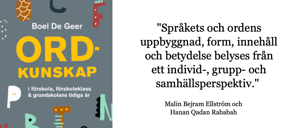 Slide Ordkunskap I Förskola, Förskoleklass Och Grundskolans Tidiga År